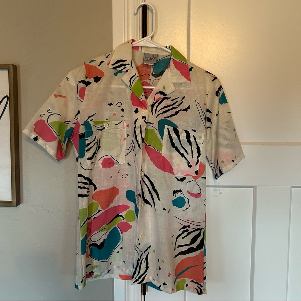 VINTAGE Miss B button down